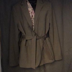 Banana Republic light-weight blazer/ribbon detail